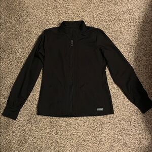 Med Couture Insight zip up scrub jacket -size small